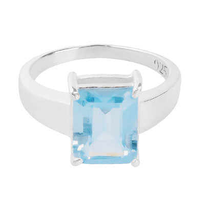 Anel de Prata com Topázio - 66867