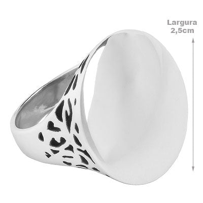 Anel de Prata Trabalhado - 66906