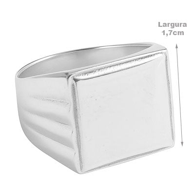 Anel de Prata Liso - 66911