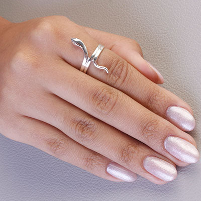 Anel de Prata Serpente/Cobra - 66914