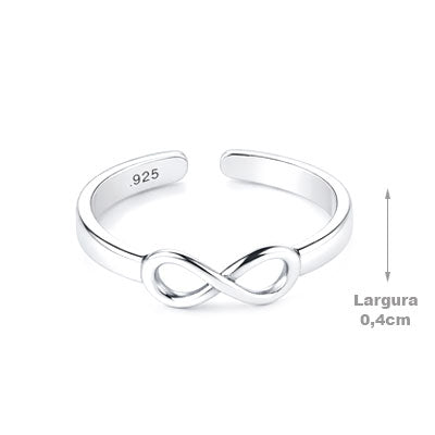 Anel de Prata Dedo de Pé/Falange - 66918