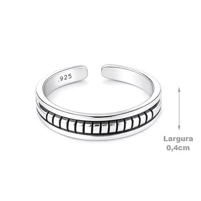 Anel de Prata Dedo de Pé/Falange - 66935