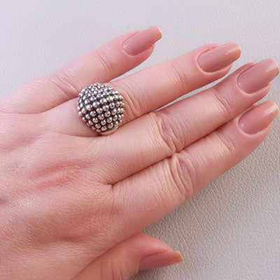 Anel de Prata Trabalhado - 66939