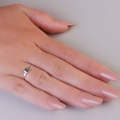 Anel de Prata Liso - 66945