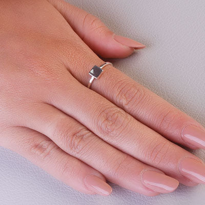 Anel de Prata Liso - 66946