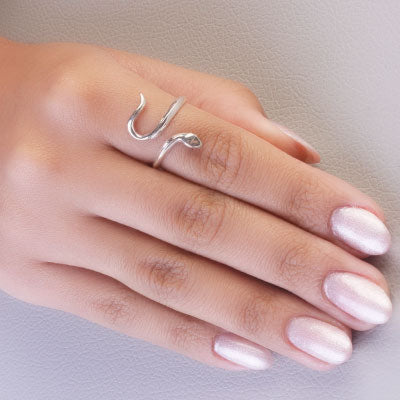 Anel de Prata Serpente/Cobra - 66950