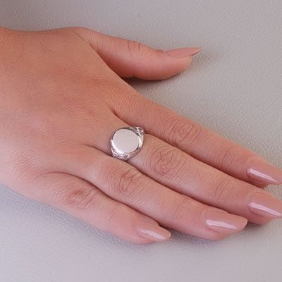 Anel de Prata Trabalhado - 66951