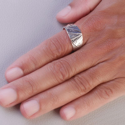 Anel de Prata Baralho - 66953