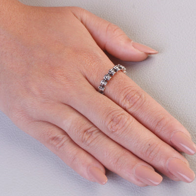 Anel de Prata Caveira - 66957