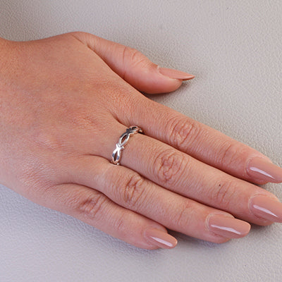 Anel de Prata Peixe - 66966