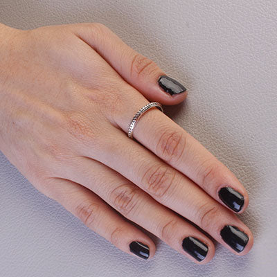 Anel de Prata Trabalhado - 66989