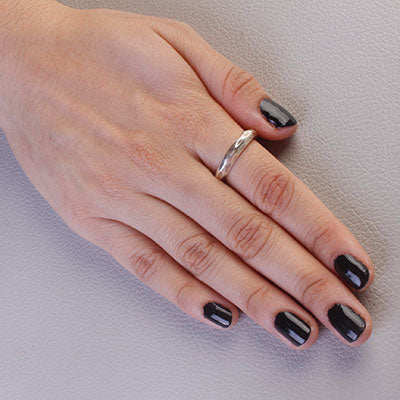 Anel de Prata Liso - 66995