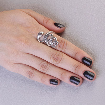 Anel de Prata Serpente/Cobra - 66999