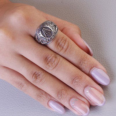 Anel de Prata Maçom - 67016