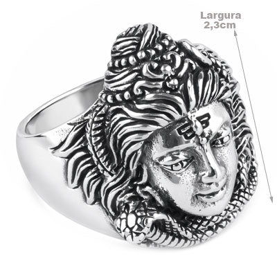 Anel de Prata Shiva - 67029