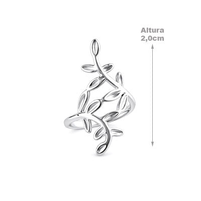 Piercing de Prata Pressão para Orelha - 67064