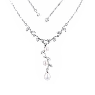 Gargantilha de Prata com Pedras - 67108