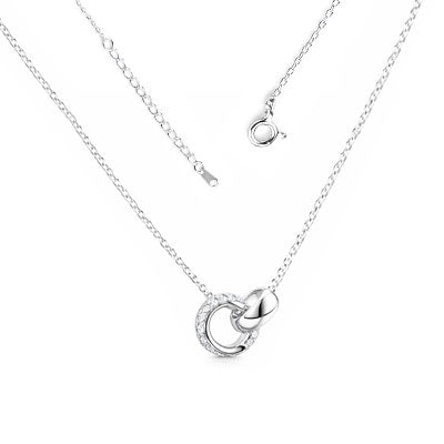 Gargantilha de Prata com Zircônia - 67180