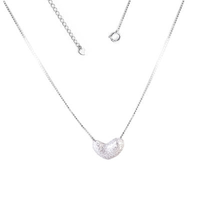 Gargantilha de Prata com Pingente - 67187 - soprata