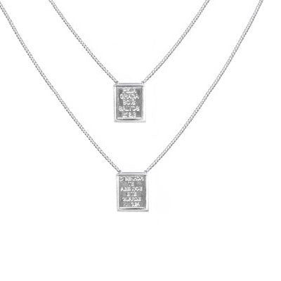 Escapulário de Prata - 67226 - soprata