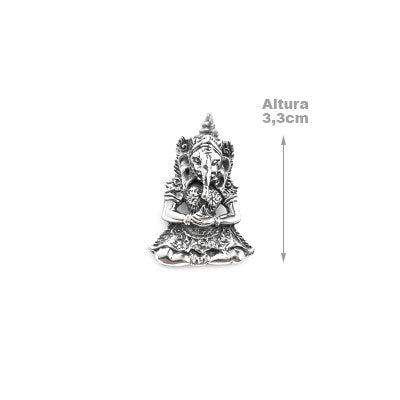 Pingente de Prata Ganesha - 67250