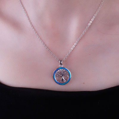 Pingente de Prata Árvore da Vida - 67277