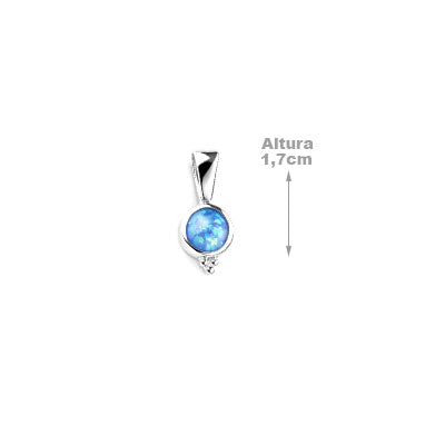 Pingente de Prata com Opala - 67376