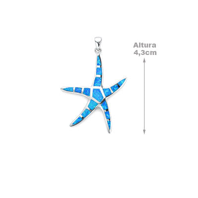 Pingente de Prata Estrela de Mar - 67454
