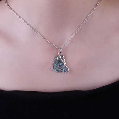 Pingente de Prata Borboleta - 67472