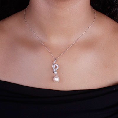 Gargantilha de Prata Serpente/Cobra - 67489