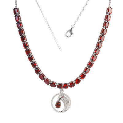 Gargantilha de Prata Serpente/Cobra - 67493