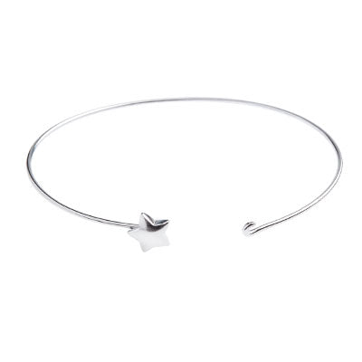 Bracelete de Prata Estrela - 67555