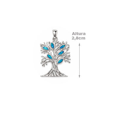 Pingente de Prata Árvore da Vida - 67611