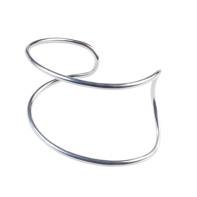 Bracelete de Prata Liso - 67635