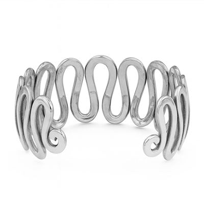 Bracelete de Prata Liso - 67636