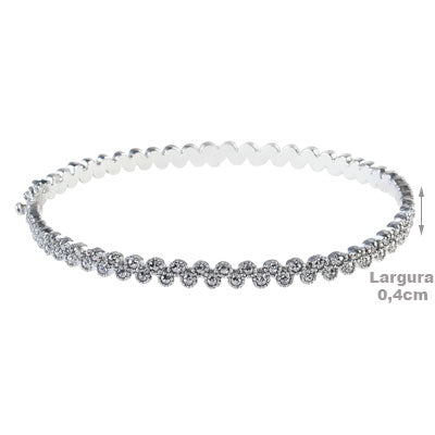 Bracelete de Prata com Marcassitas - 67644
