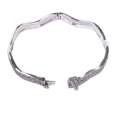 Bracelete de Prata com Marcassitas - 67649