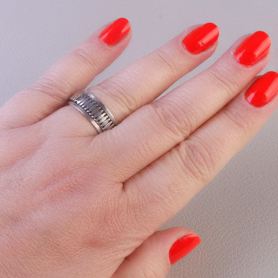 Anel de Prata Bali - 67659