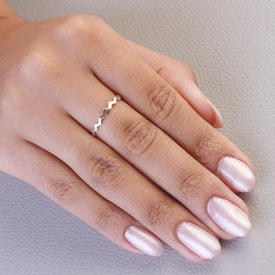 Anel de Prata Liso - 67666