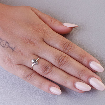 Anel de Prata Caveira - 67676