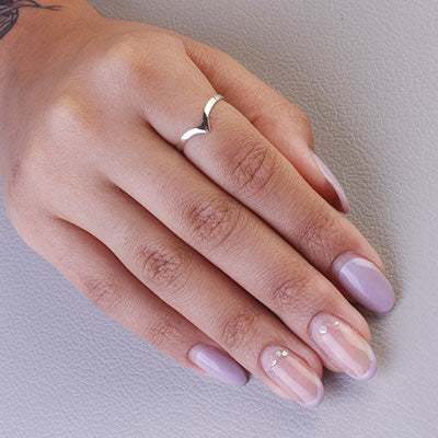 Anel de Prata Liso - 67679