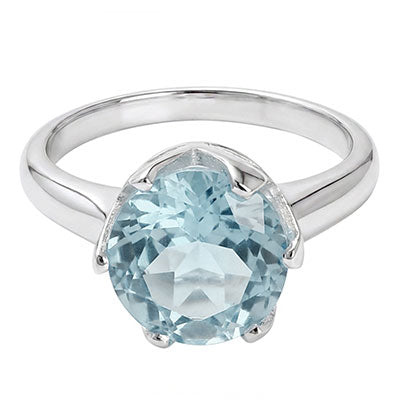 Anel de Prata com Topázio - 67721