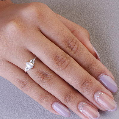 Anel de Prata com Pérola - 67724