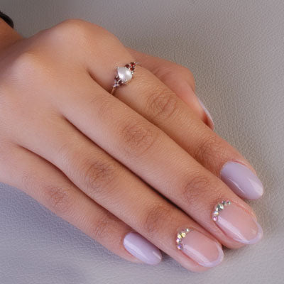 Anel de Prata com Pedras - 67725