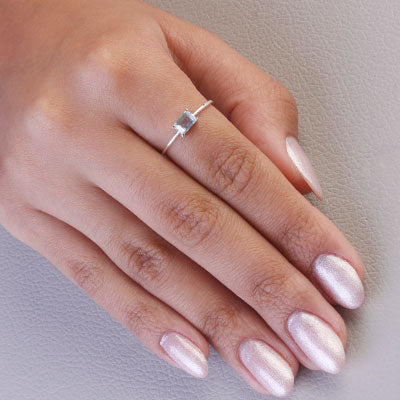 Anel de Prata com Topázio - 67783