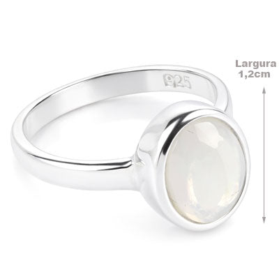 Anel de Prata com Opala - 67762