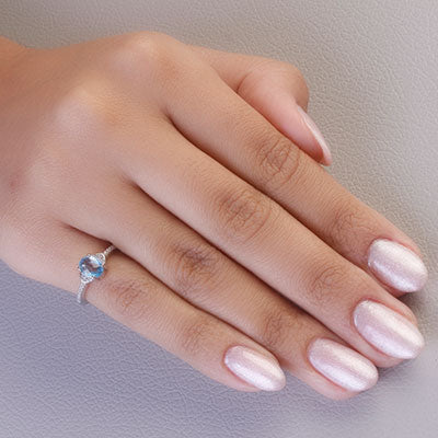 Anel de Prata com Zircônia - 67766