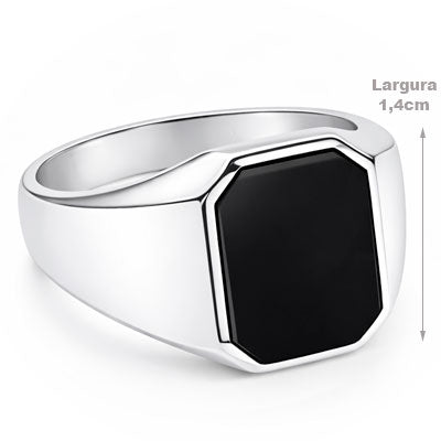 Anel de Prata com Ágata - 67829