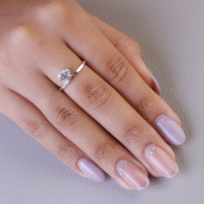 Anel de Prata com Topázio - 67841