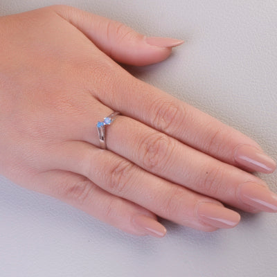 Anel de Prata com Opala - 67850